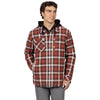 Manteau Insulated HD Flannel Brun, de face