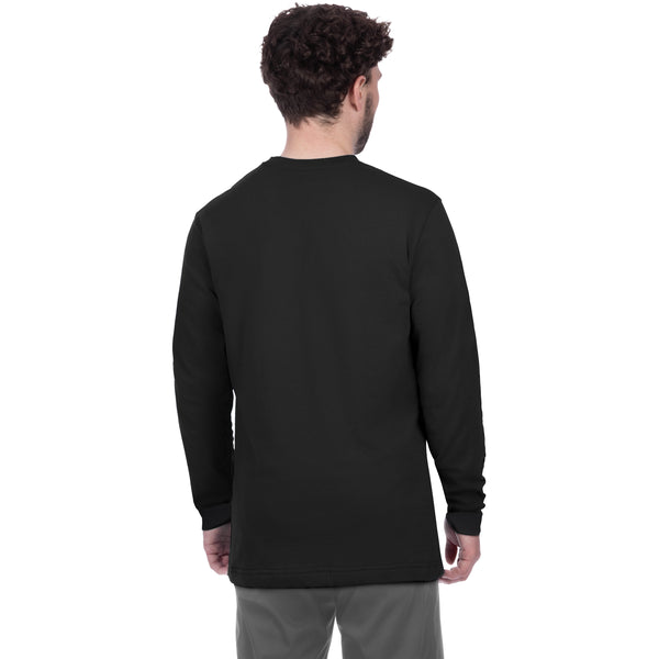 Chandail Mitered Premium Noir, de dos