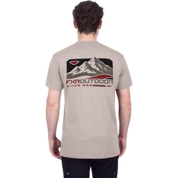 T-Shirt Mountain Premium Sable, de dos