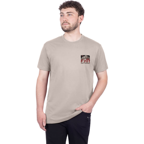 T-Shirt Mountain Premium Sable, de face