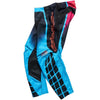 Pantalon de Motocross GP Pro Framework Noir/Rose/Bleu incliné de droite
