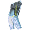 Pantalon de Motocross GP Pro Framework Noir/Bleu/Blanc incliné de droite