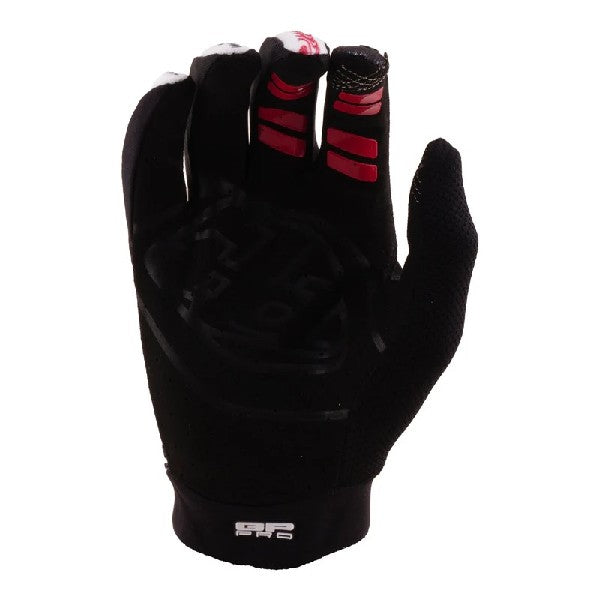 Gants de Motocross GP Pro Streamline Noir/Blanc, Paume