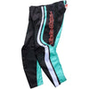 Pantalon de Motocross GP Pro Roller Noir/Bleu incliné de droite
