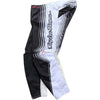 Pantalon de Motocross GP Pro Streamline Noir/Blanc incliné de droite