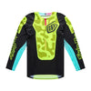 Chandail de Motocross SE Pro LS Myth Haute visibilité /Noir, de face 