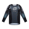 Chandail de Motocross SE Pro Sever Troy Lee Designs Noir/Gris, de face 