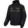 Manteau de Motoneige Octane RF Noir/Gris de face