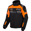 Manteau de Motoneige Octane RF Noir/Orange de face