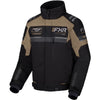 Manteau de Motoneige Octane RF Noir/Beige de face