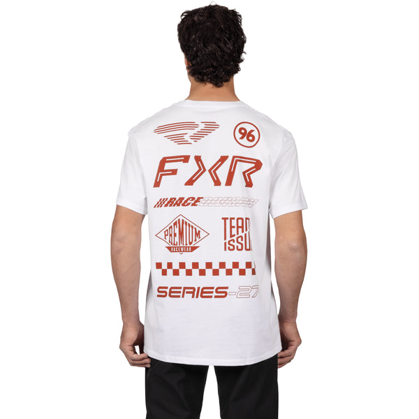T-Shirt Pedigree Premium Blanc, de dos