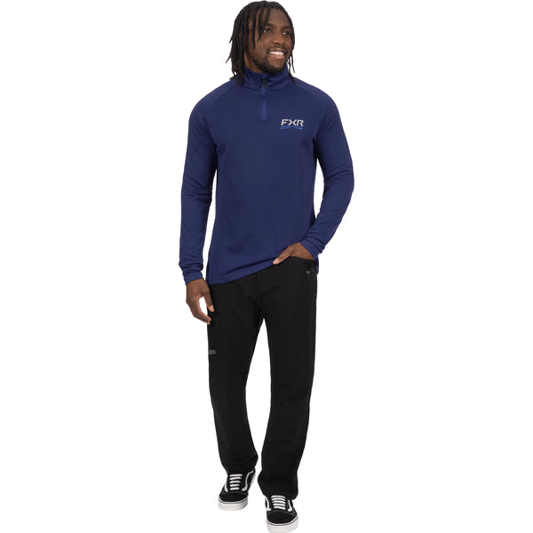 Chandail Pilot UPF 1/4 Zip Bleu