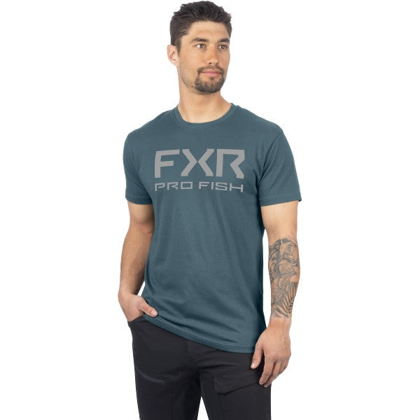 T-Shirt Pro Fish Premium Bleu