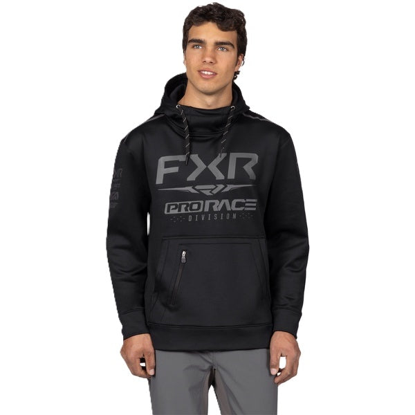 Coton Ouaté Race Division Tech noir Ops, de face