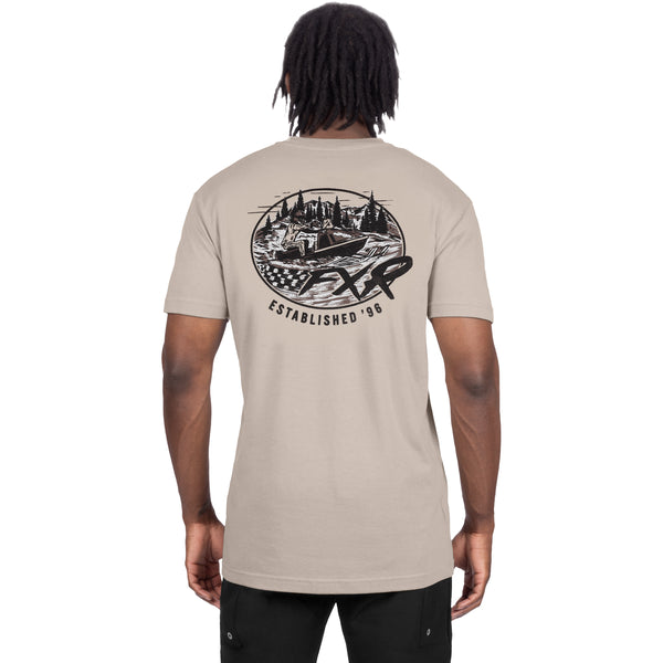 T-Shirt Relic Premium Sable, de dos