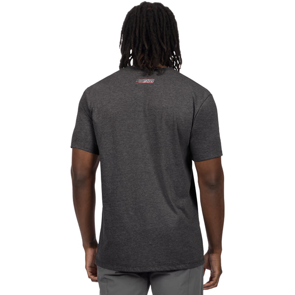 T-Shirt Rush Premium Gris, de dos