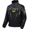 Manteau de Motoneige Team FX 2-en-1 Noir/Vert de face
