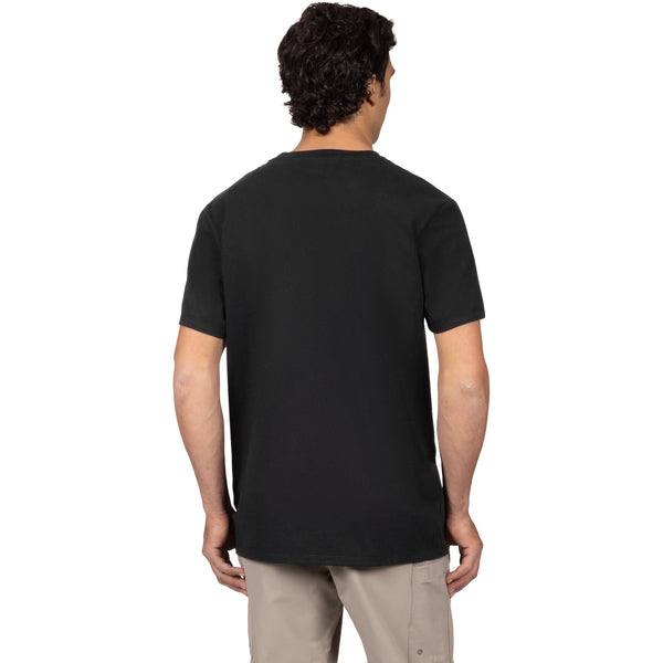 T-Shirt Valcourt Premium Noir, de dos