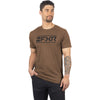 T-Shirt Victory Premium Brun, de face