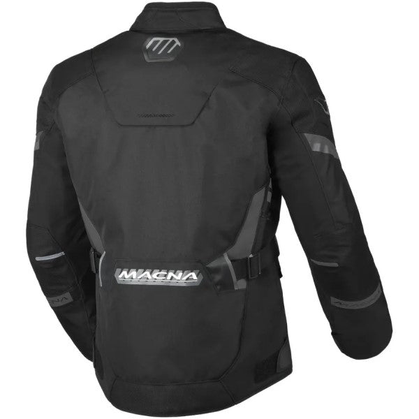 Manteau de Moto Zastro Noir de dos