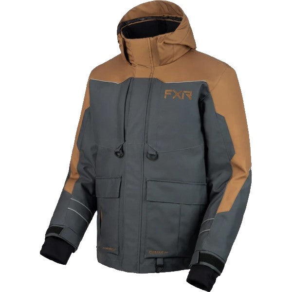 Manteau de Motoneige Excursion FXR brun, de face