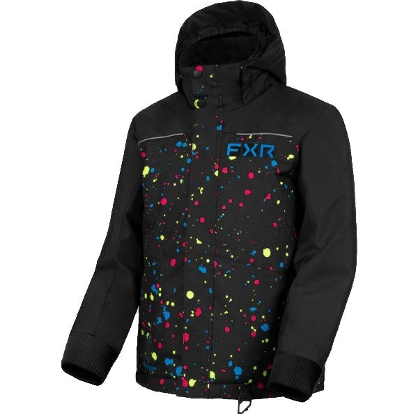 Manteau de Motoneige Kicker Junior FXR noir et multicolore