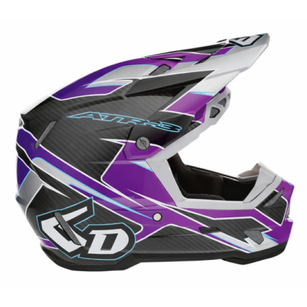 Casque de Motocross ATR-3 Reflex Carbone Junior Mauve