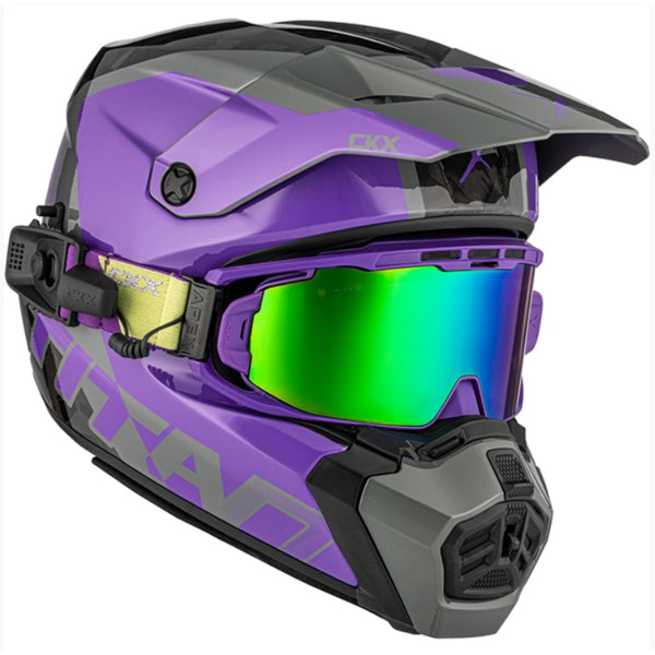 Casque Titan AMS Nunavut - Lunettes Apex Incluse Mauve