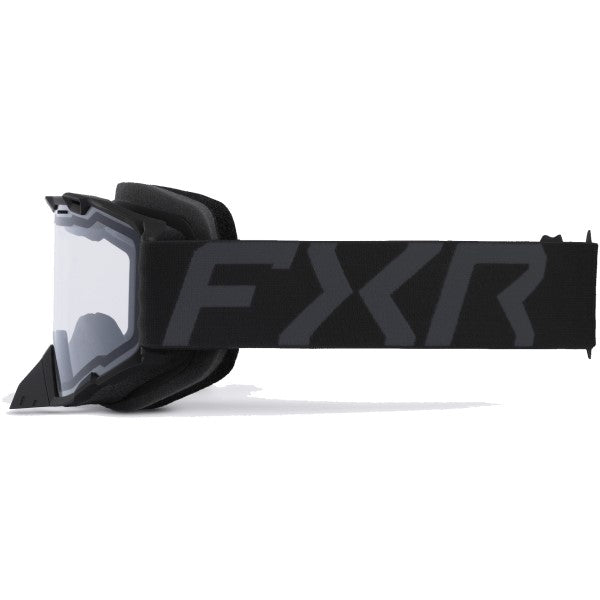 Lunette de Motoneige Maverick Cold Stop FXR noir/gris de droite