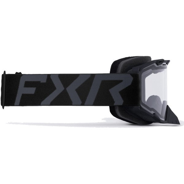 Lunette de Motoneige Maverick Cold Stop FXR noir/gris de gauche