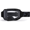 Lunette de Motoneige Maverick Cold Stop FXR noir/gris incliné de face