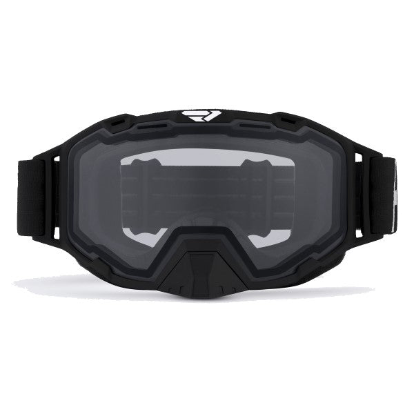 Lunette de Motocross Maverick Prime FXR Noir de face