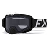 Lunette de Motocross Maverick Prime FXR Noir incliné de face