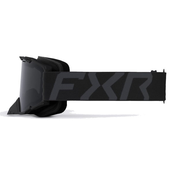 Lunette de Motocross Maverick Prime FXR Noir Ops de droite