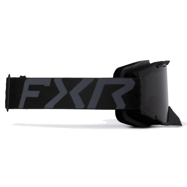 Lunette de Motocross Maverick Prime FXR Noir Ops de gauche