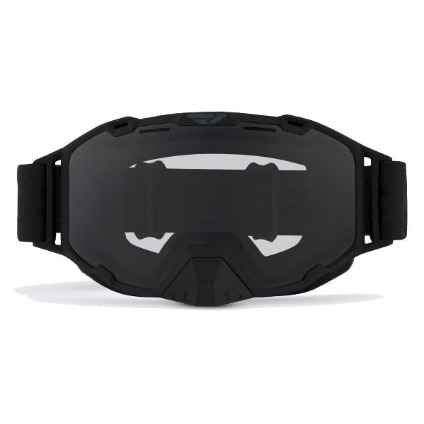 Lunette de Motocross Maverick Prime FXR Noir Ops de face