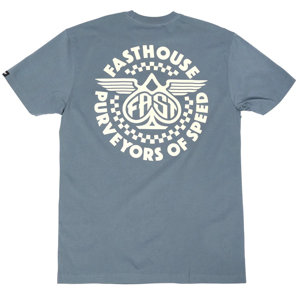 T-Shirt Maverick Bleu, Dos