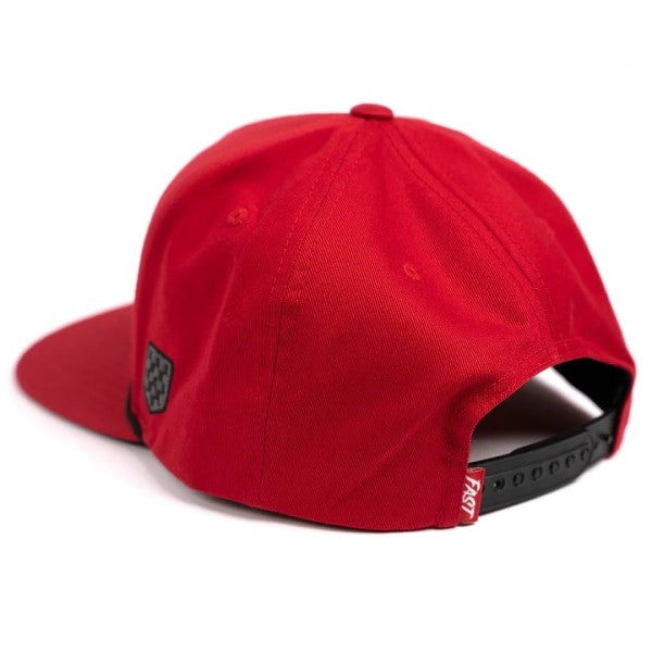 Casquette Members Only Rouge Dos