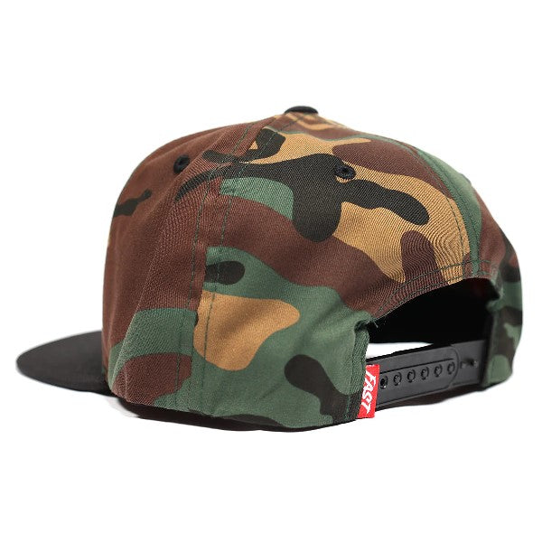 Casquette Mixin Gas/Fasthouse/camo/arrière