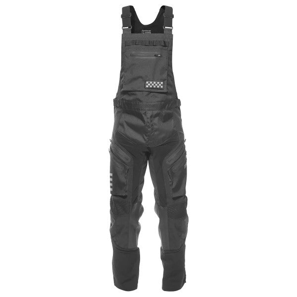 Pantalon de Motocross Salopette Motorall MX Noir, de face