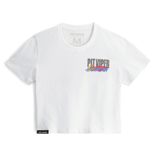 T-Shirt Pit Viper Racing Crop Femme