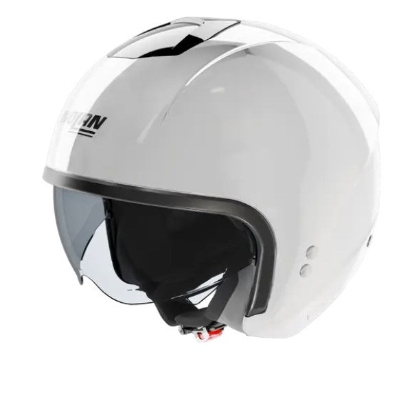 Casque Ouvert de Moto N20-2 Visor Classico Blanc
