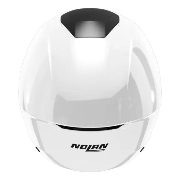 Casque Ouvert de Moto N20-2 Visor Classico Blanc, Dos