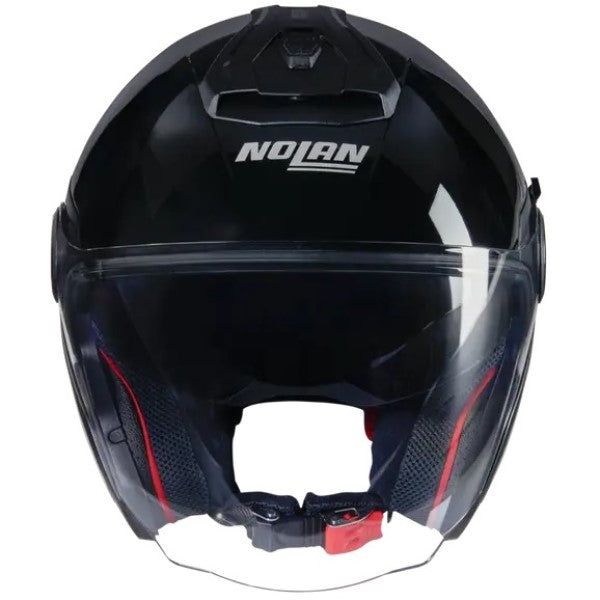 Casque Ouvert de Moto N40-5 Classico Noir, de face