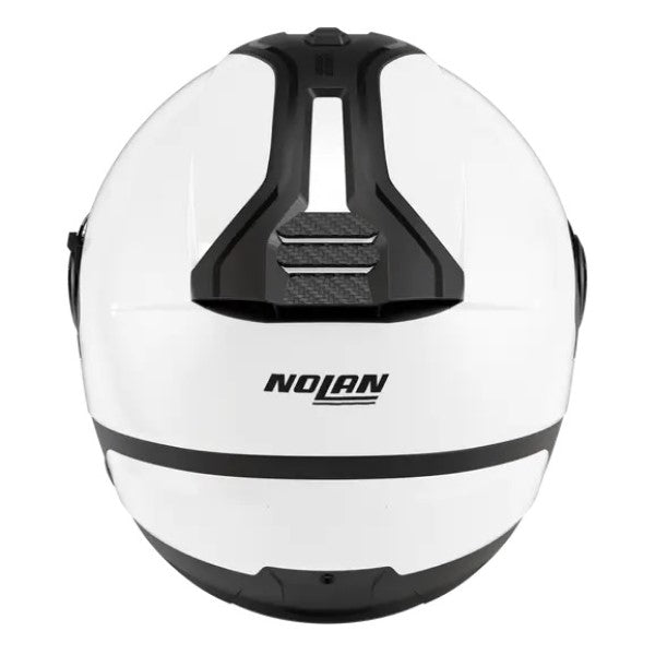 Casque Ouvert de Moto N40-5 Classico Blanc, Dos