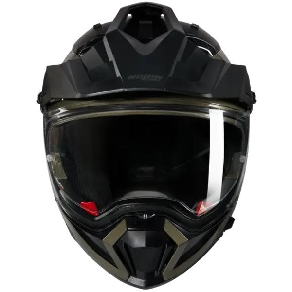 Adventure Helmet N70-2 X Classico Nobile Noir/Vert, de face