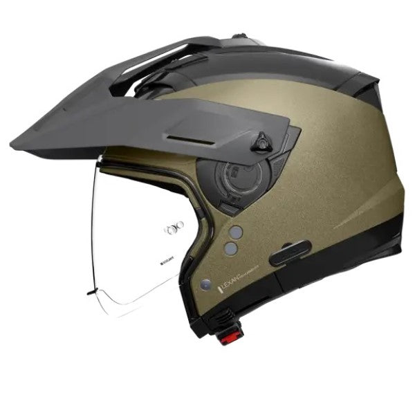 Adventure Helmet N70-2 X Classico Nobile Noir/Vert, de côté