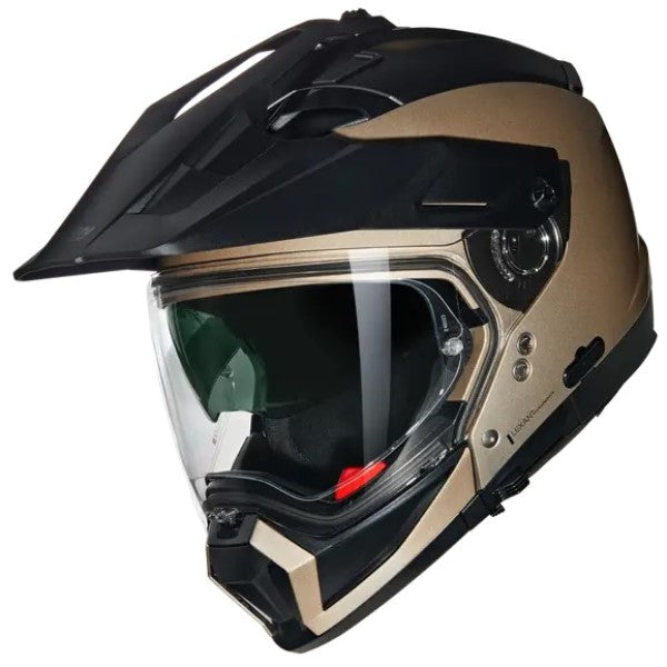 Adventure Helmet N70-2 X Classico Nobile Noir/Beige, de côté