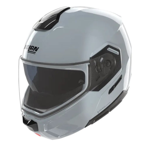 Casque Modulaire de Moto N90-3 Classico Gris, vue de côté