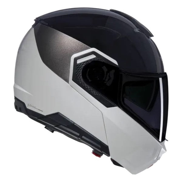Casque Modulaire de Moto N90-3 Verniciatura Speciale Noir/Blanc, côté droit